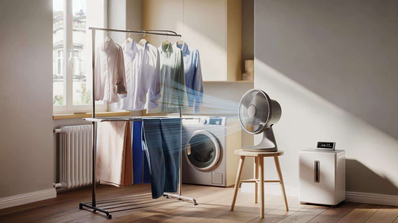 Adiós a la secadora : el truco alemán con ventilador que acelera tu colada y te ahorra 10 € al mes