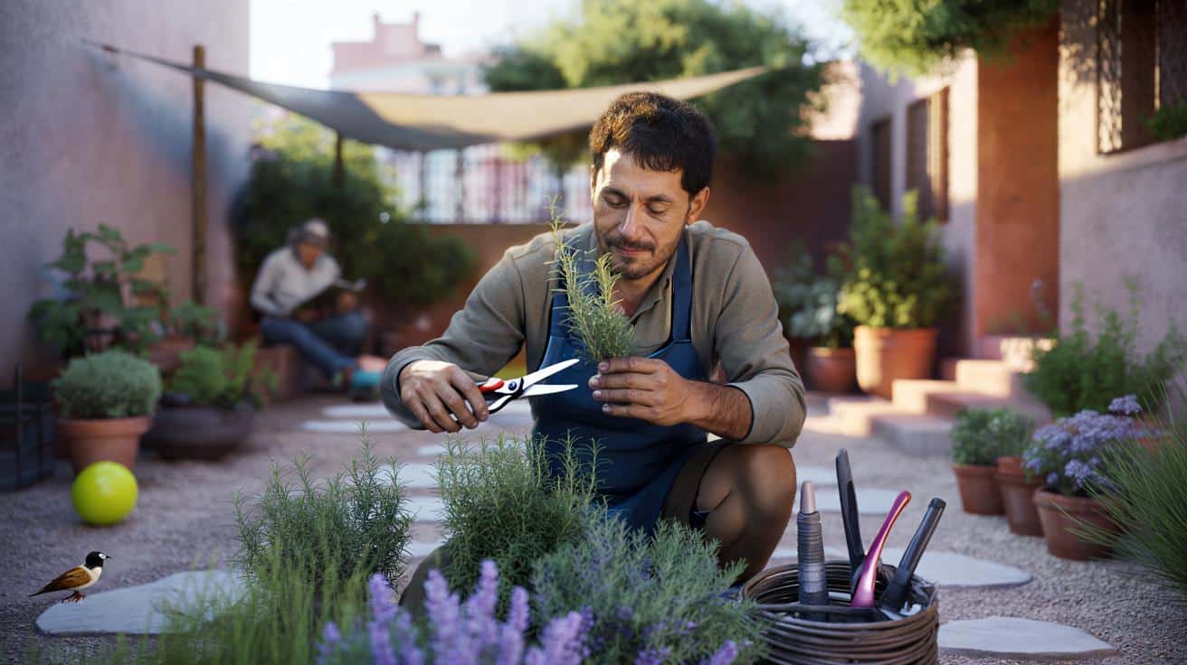 Adrián Cruz, 35 años, jardinero: “Trabajar al aire libre me da una paz que ninguna oficina puede ofrecer”