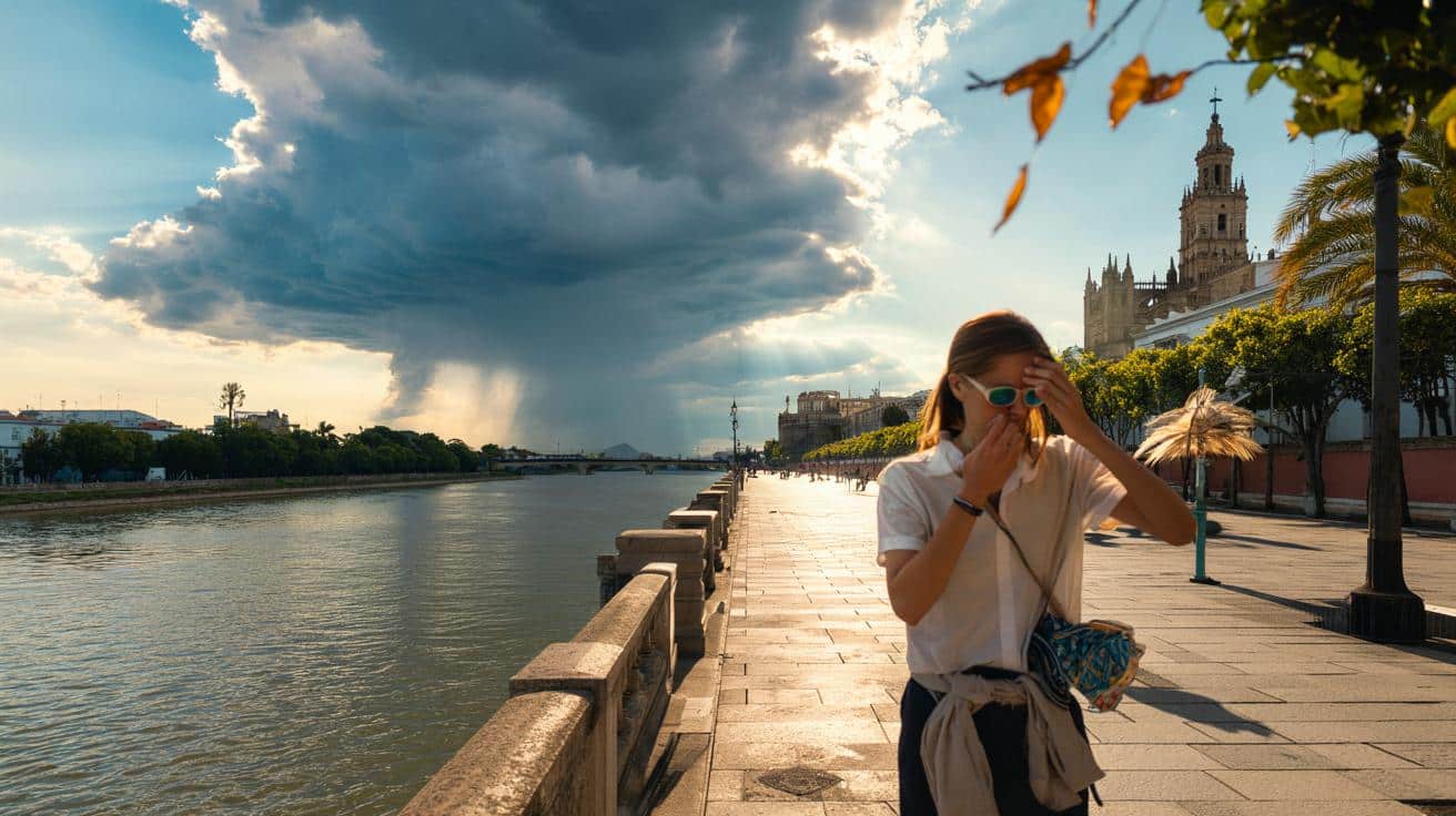 AEMET te pone sobre aviso: calor raro en Andalucía y lluvias a final de semana, ¿te pillará?