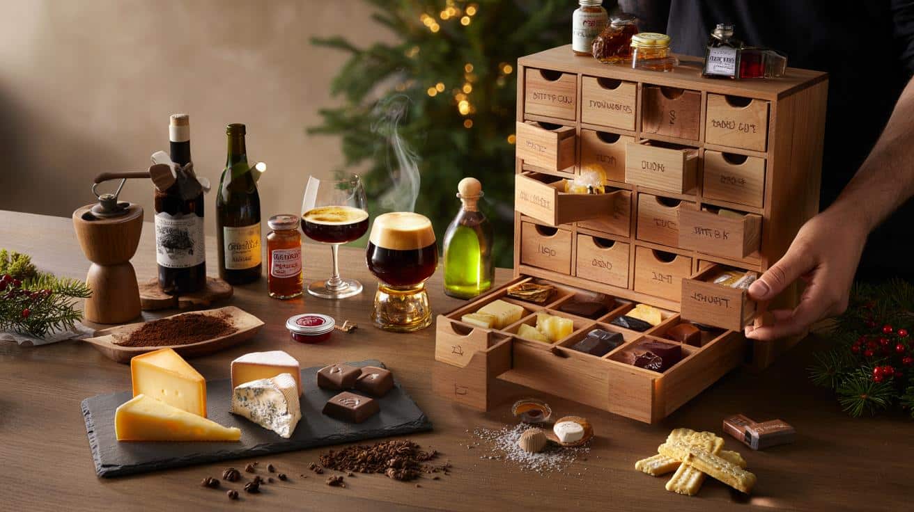 Cada día sabe mejor" : ¿te apuntas al calendario gourmet 2025 con queso, café, vino y chocolate?