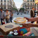 Comida y material por céntimos en Barcelona: ¿irías a Sqrups de Borrell 22 con tortilla a 0,99 €?