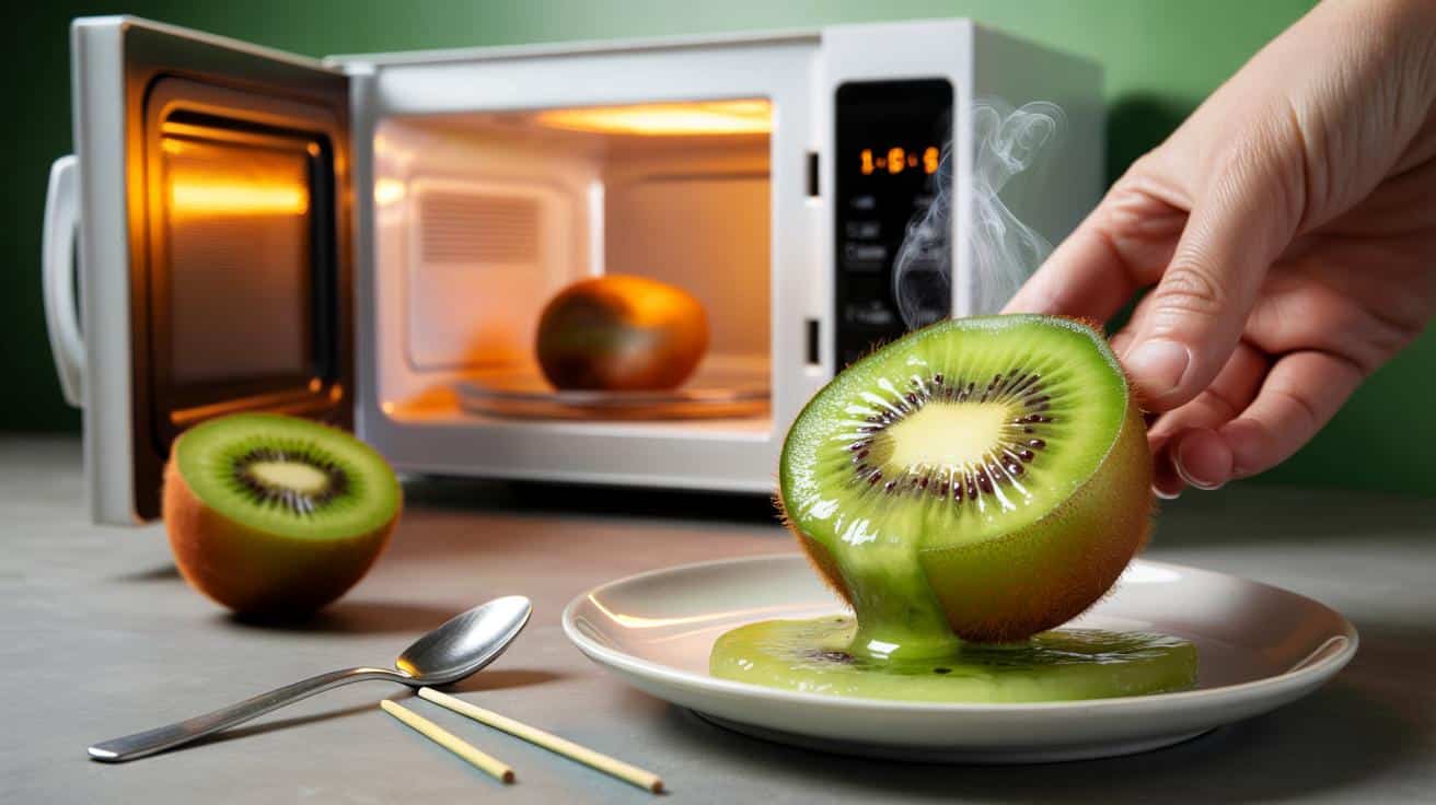 El truco del microondas que la gente prueba: cómo 15 segundos cambian la forma de comer kiwi