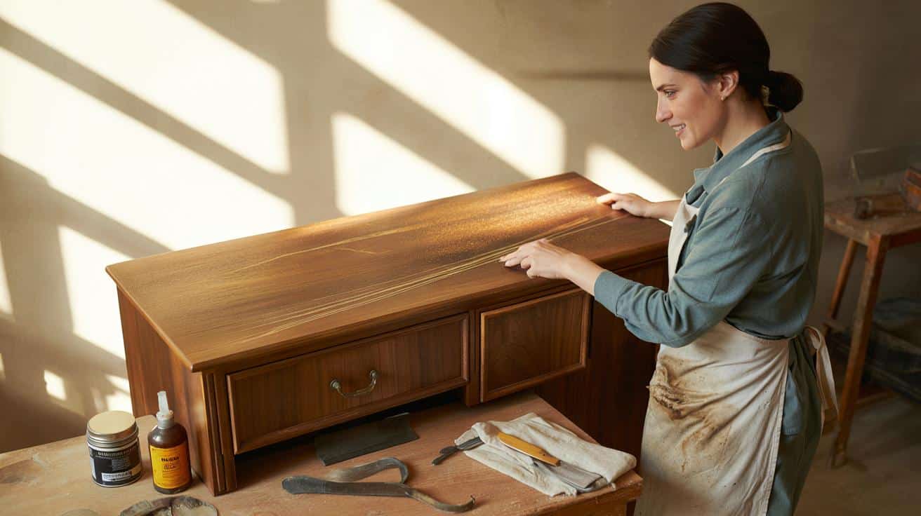 Julia Herrera, 32 años, restauradora: “Cada mueble antiguo tiene una historia que merece ser salvada”