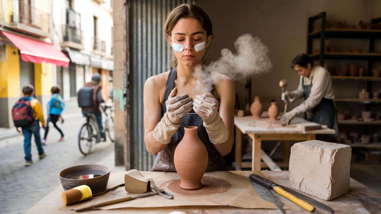 Lucía Navarro, 29 años, escultora: “No se trata solo de arte, es una manera de conectar con la materia y contigo misma”