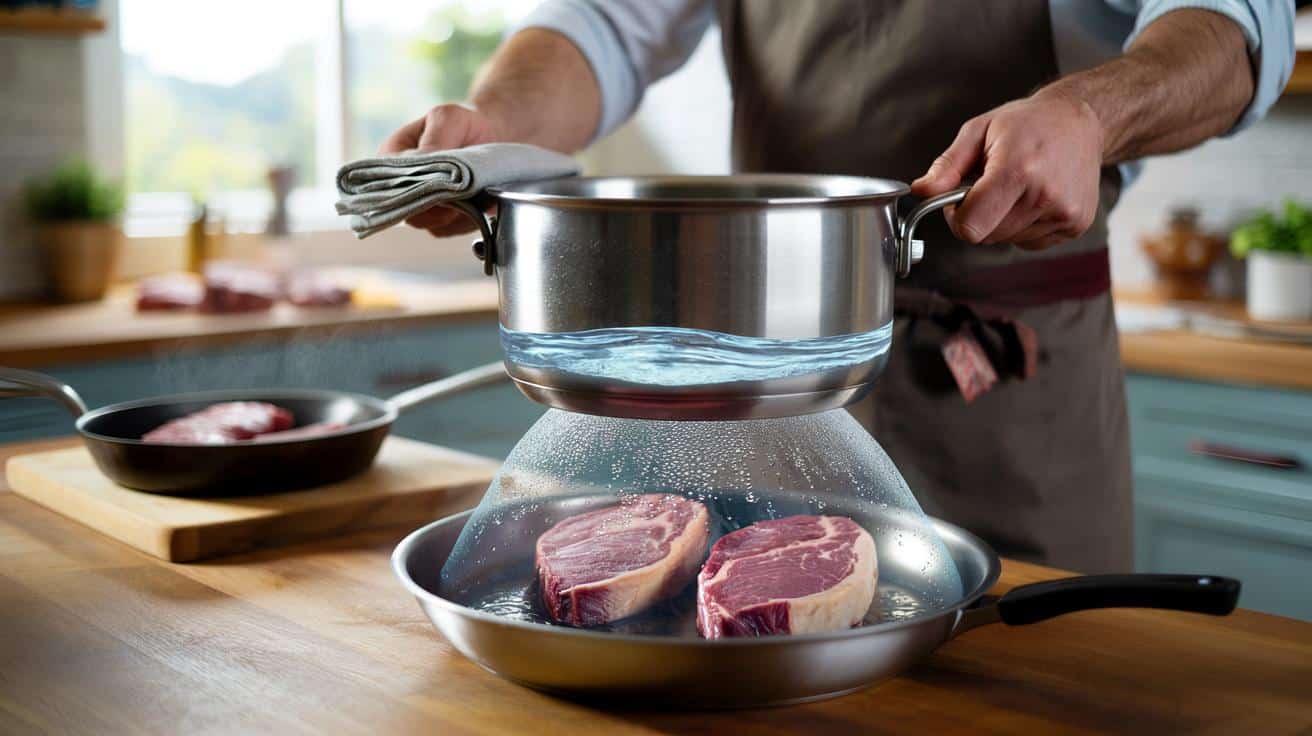 Mariano Sánchez, carnicero: carne descongelada en 15 minutos y sin luz, ¿te atreves a probarlo?