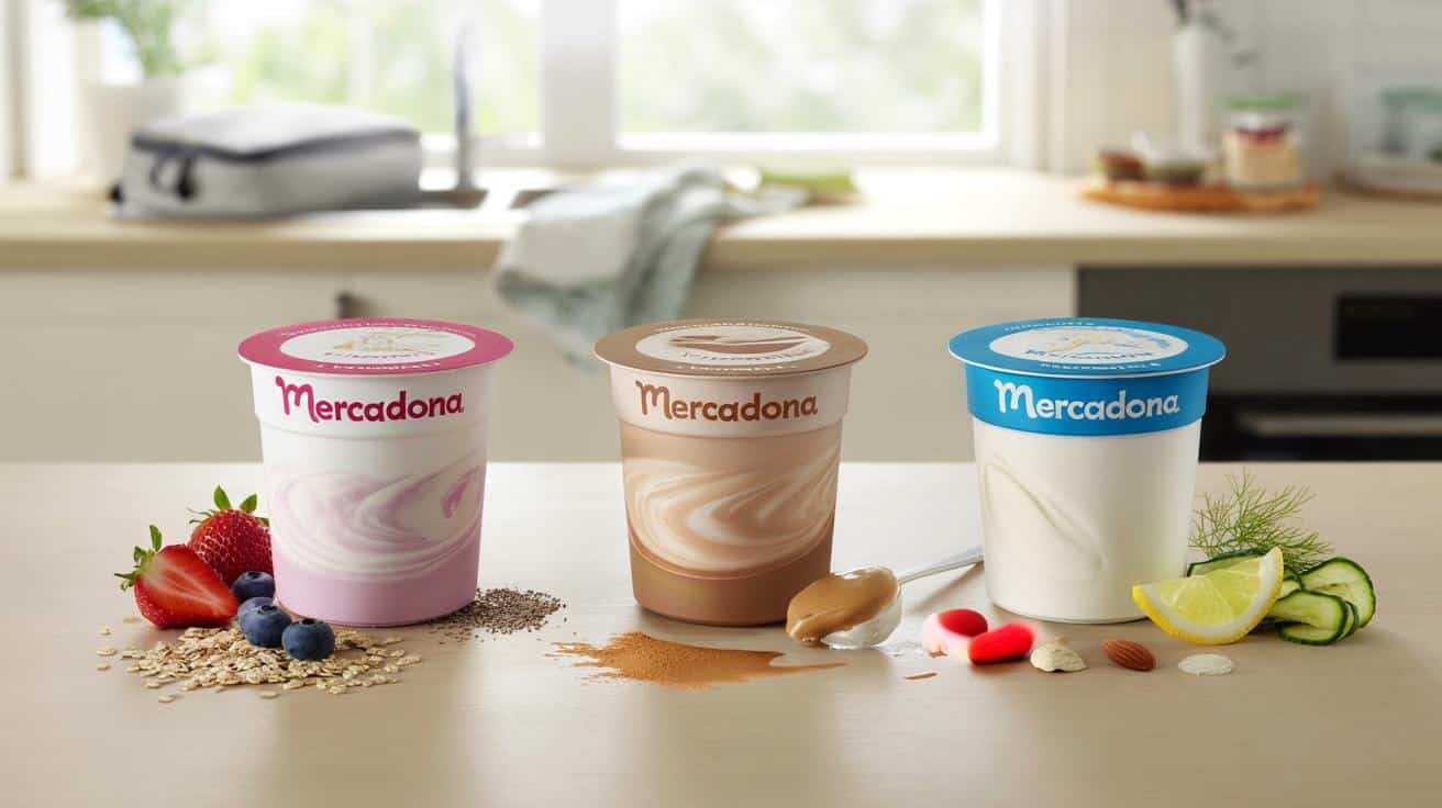 Mercadona lanza 3 yogures con proteína que cambiarán tus meriendas: ¿cuál te llevas por 1 euro?