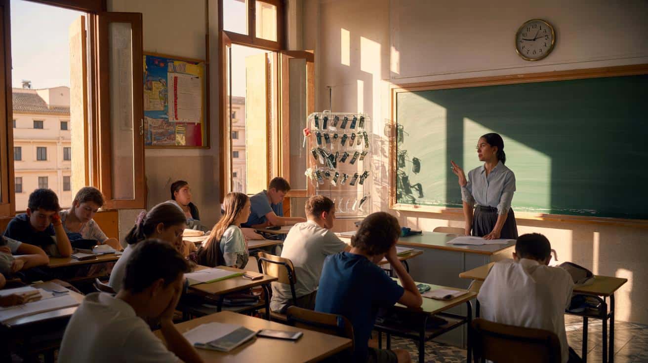 Murcia, aula bajo presión: ¿tus hijos entre los 20 alumnos que cada día dicen 'no voy a atender'?