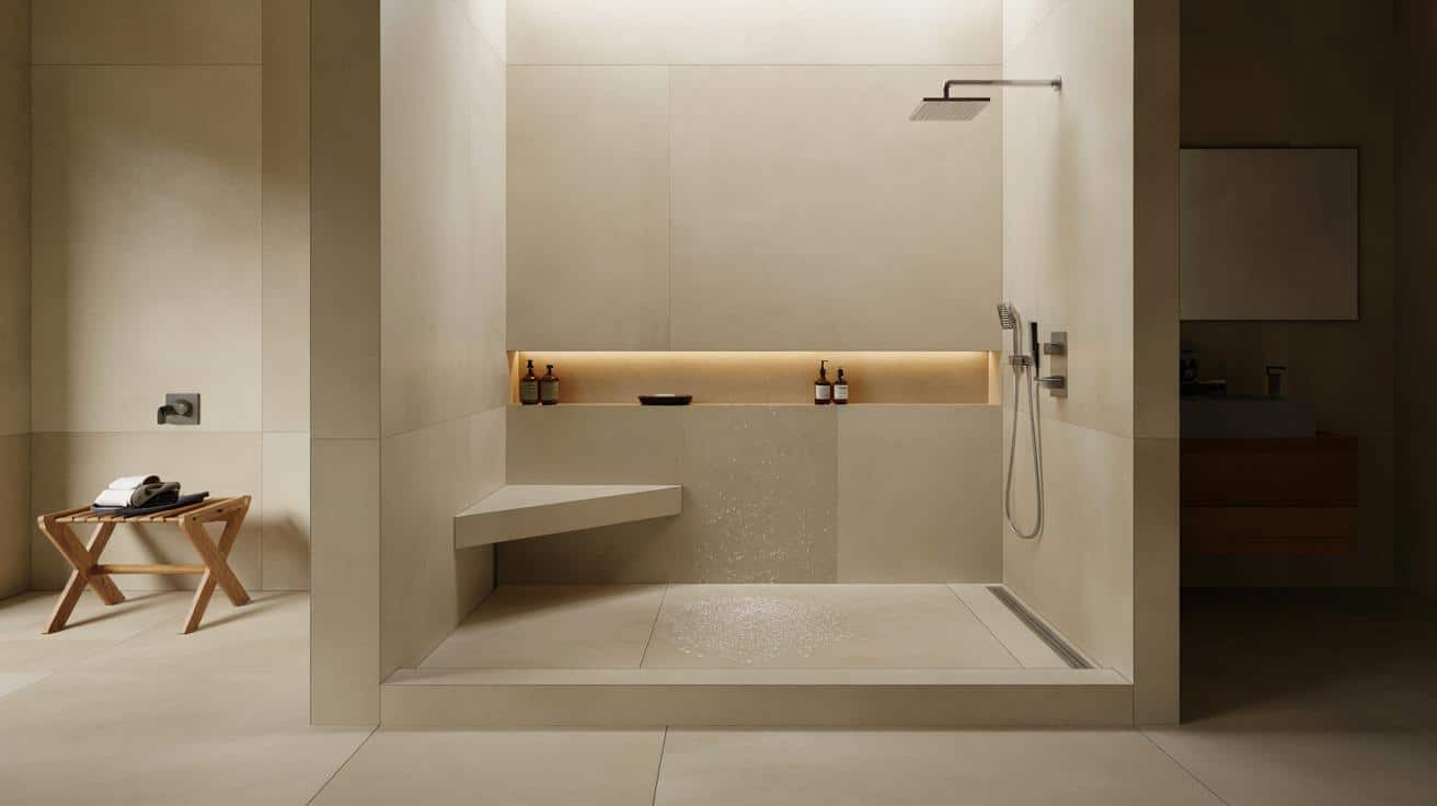 Ni cortinas ni mamparas: soy interiorista y te digo qué poner en tu baño para ganar espacio