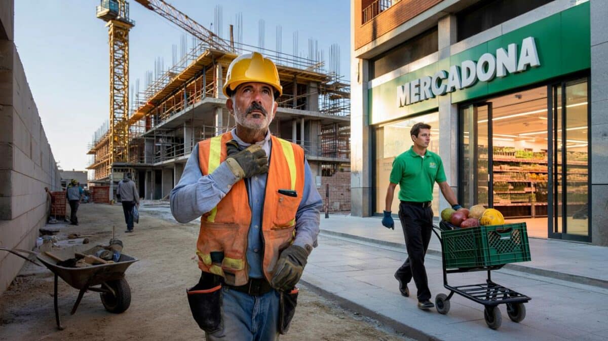 Pagas la obra y faltan manos: en 2025 149.000 mayores de 60 y 1.200 € empujan a jóvenes a Mercadona