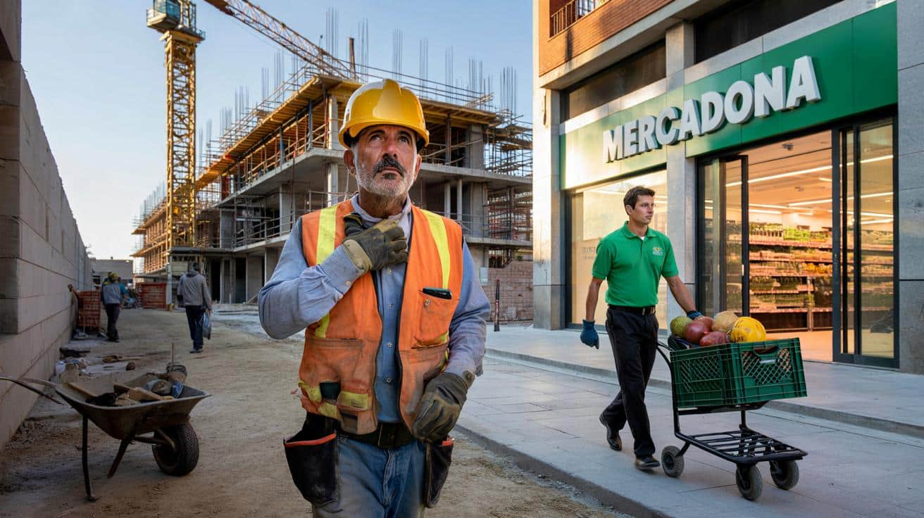 Pagas la obra y faltan manos: en 2025 149.000 mayores de 60 y 1.200 € empujan a jóvenes a Mercadona