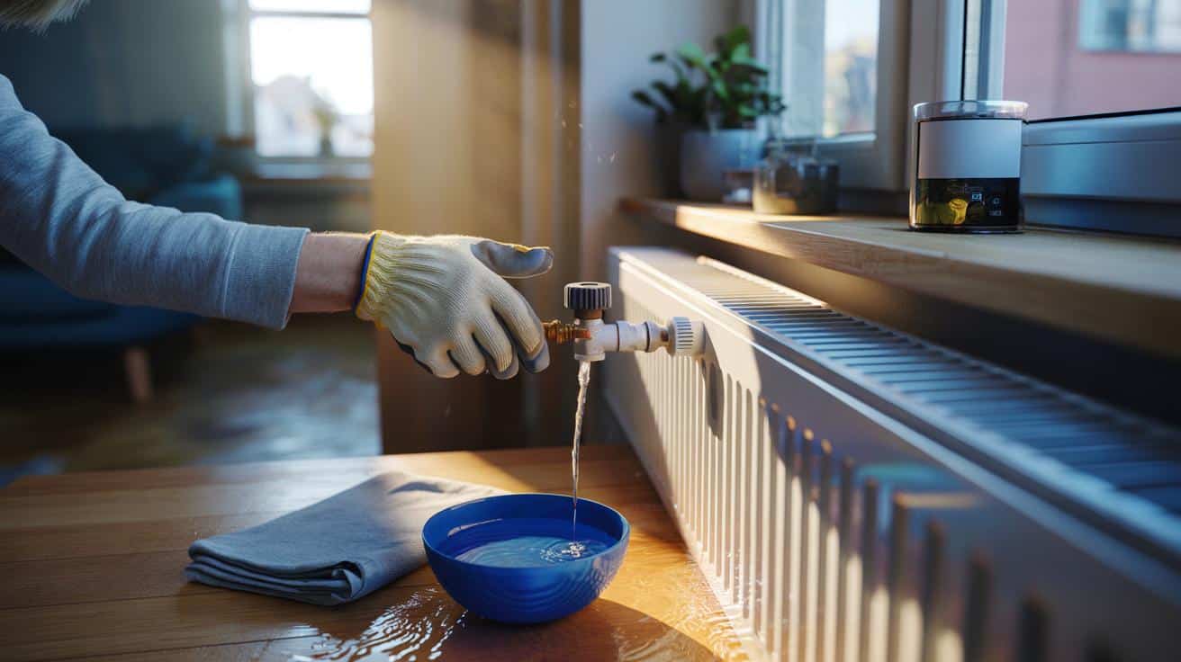 ¿Purgar radiadores con la calefacción encendida o apagada? expertos responden y ahorras hasta un 10%