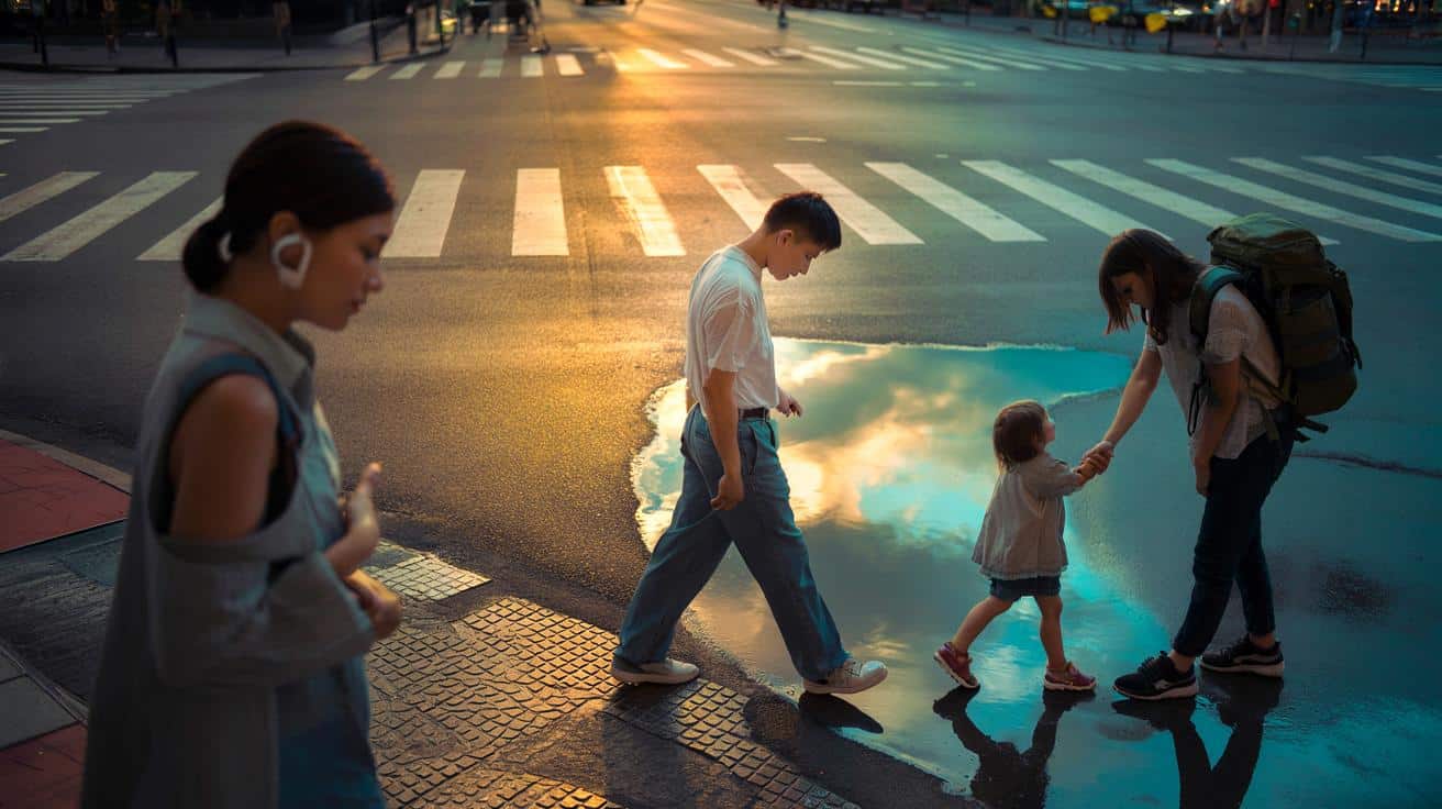 ¿Qué significa caminar con la mirada hacia abajo, según la psicología?