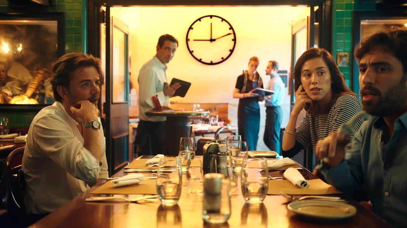 Reservas que te afectan: ¿cuánto esperarías si faltan tres de seis y es sábado a las 21:00?