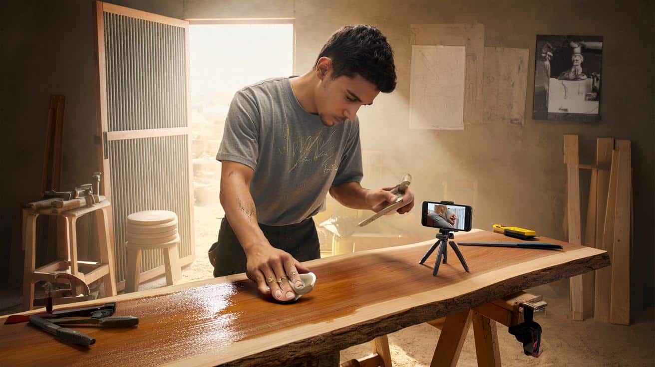 Santiago Carpintero: el retrato de un joven artesano en la era digital