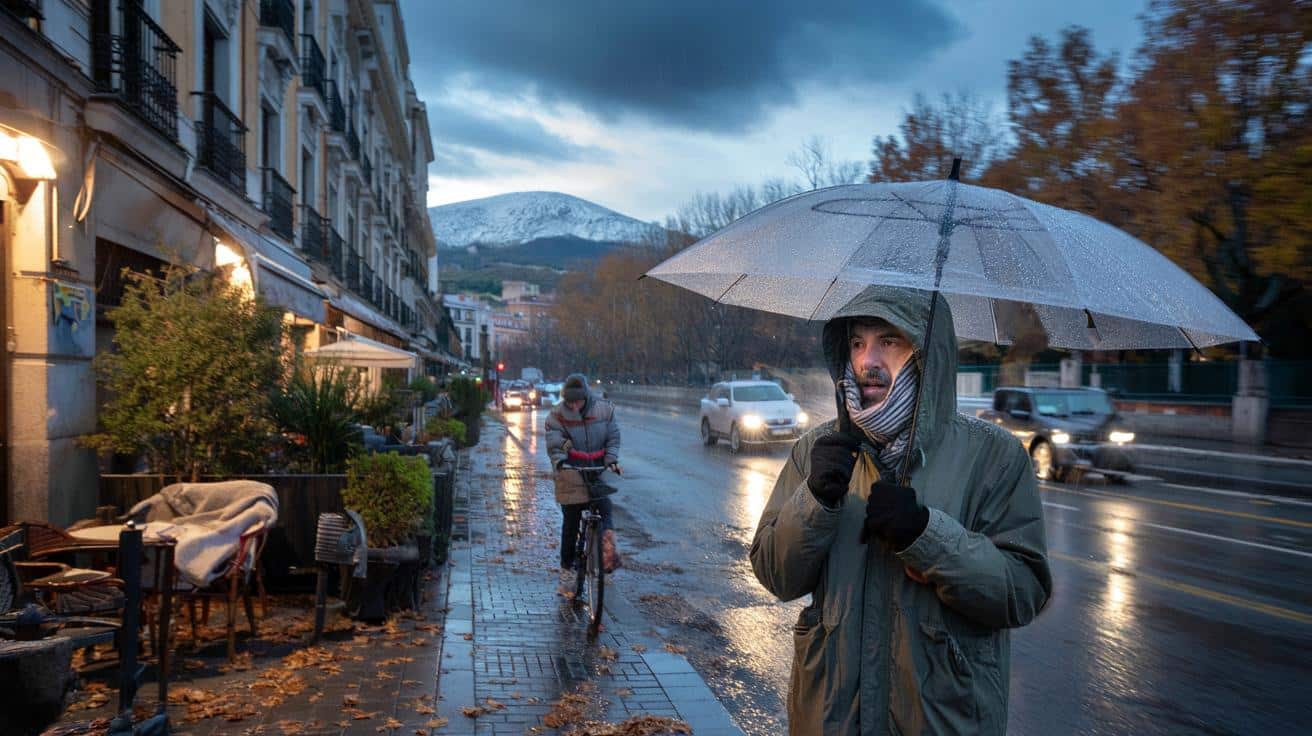 Según AEMET, llega un bajón de 6 a 10 ºC en 48 horas: ¿tienes listo el abrigo y el plan b contra rachas?