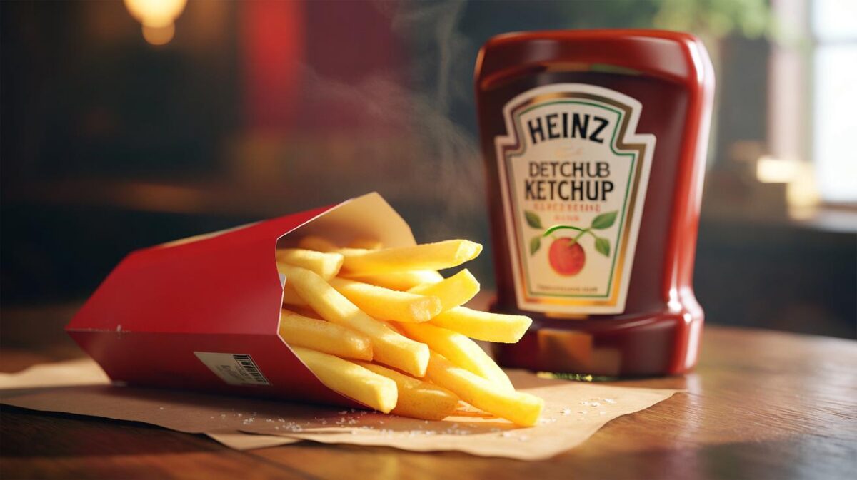 Si comes patatas fritas, esto te afecta: siete pistas de por qué su caja copia el logo de Heinz