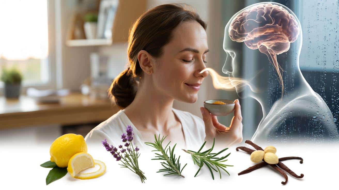 Si hueles estos 5 aromas diarios, tu ánimo cambia en minutos: qué pasa en tu cerebro y cómo usarlo