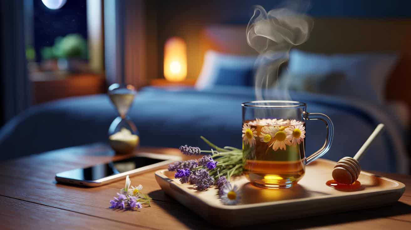 Si llevas semanas sin dormir bien, esta infusión de manzanilla y lavanda promete 17 minutos menos