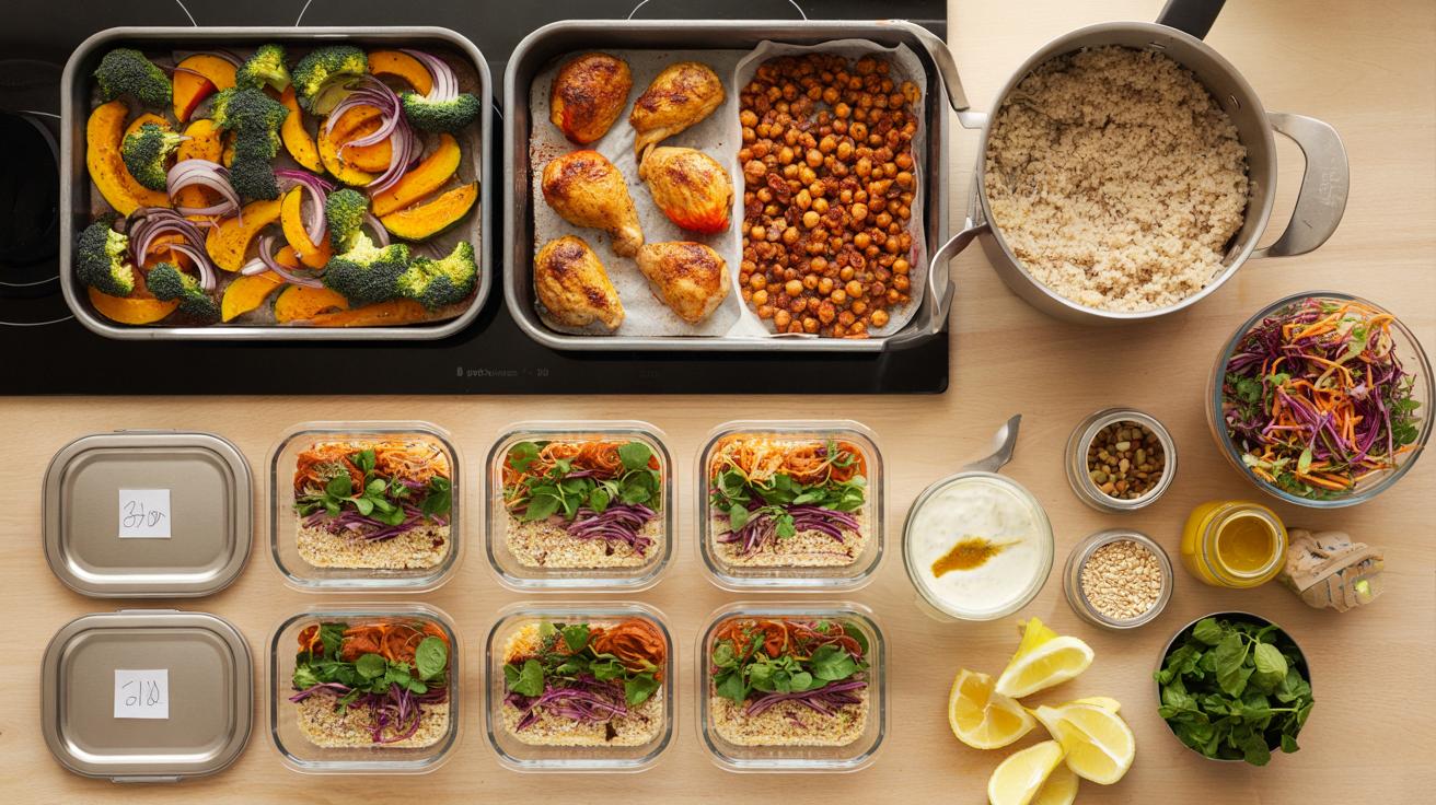 Si te faltan horas y odias cocinar a diario: ¿puedes ganar 7 tardes con 60 minutos el domingo?