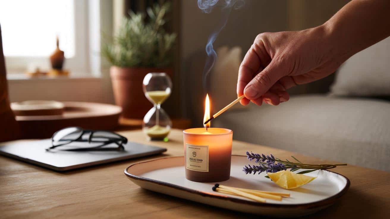 Si tienes una vela en casa, esto te pasará en 60 segundos: 3 gestos que calman a cualquiera