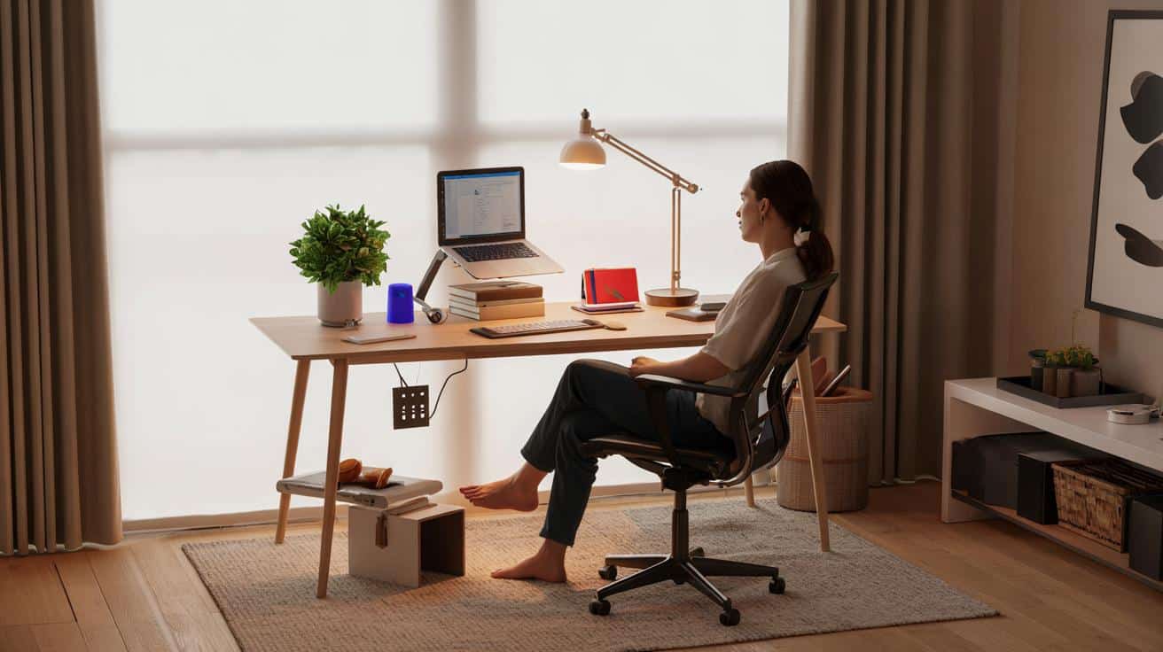 Si trabajas desde casa, 7 cambios de 15 minutos que hoy te darán foco, espalda sana y más horas