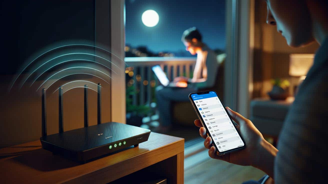 Si tu wifi va lento por la noche, mira esto: 3 señales y 2 pasos para cazar al ladrón en 60s