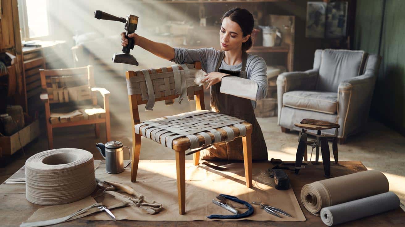 Sonia Martín, 27 años, tapicera: “Los oficios manuales están ganando protagonismo gracias al diseño sostenible”