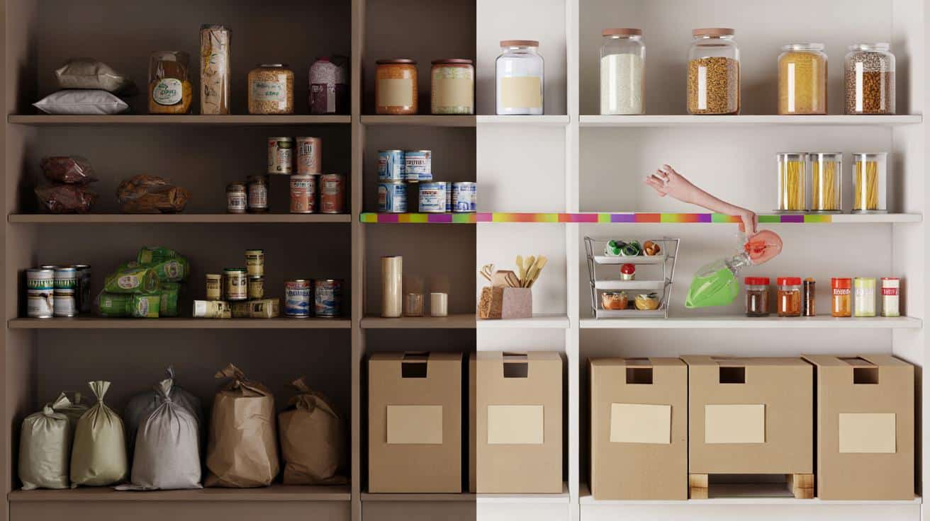 Tienes la despensa hecha un caos? 5 pasos japoneses y 20 minutos para ordenarla sin gastar