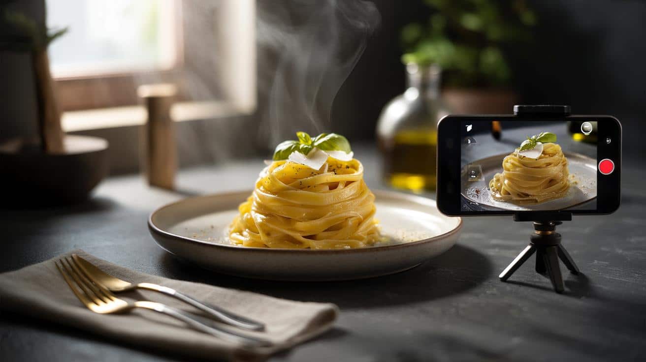 Tu foto de pasta en 30 segundos: cómo usar ChatGPT-5 y 7 prompts para que Instagram te quiera