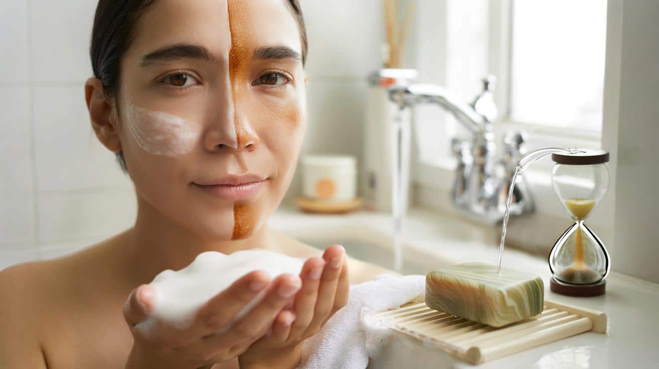Tu jabón artesanal te deja la cara tirante: 5 gestos y 20–30 segundos que salvan tu piel hoy