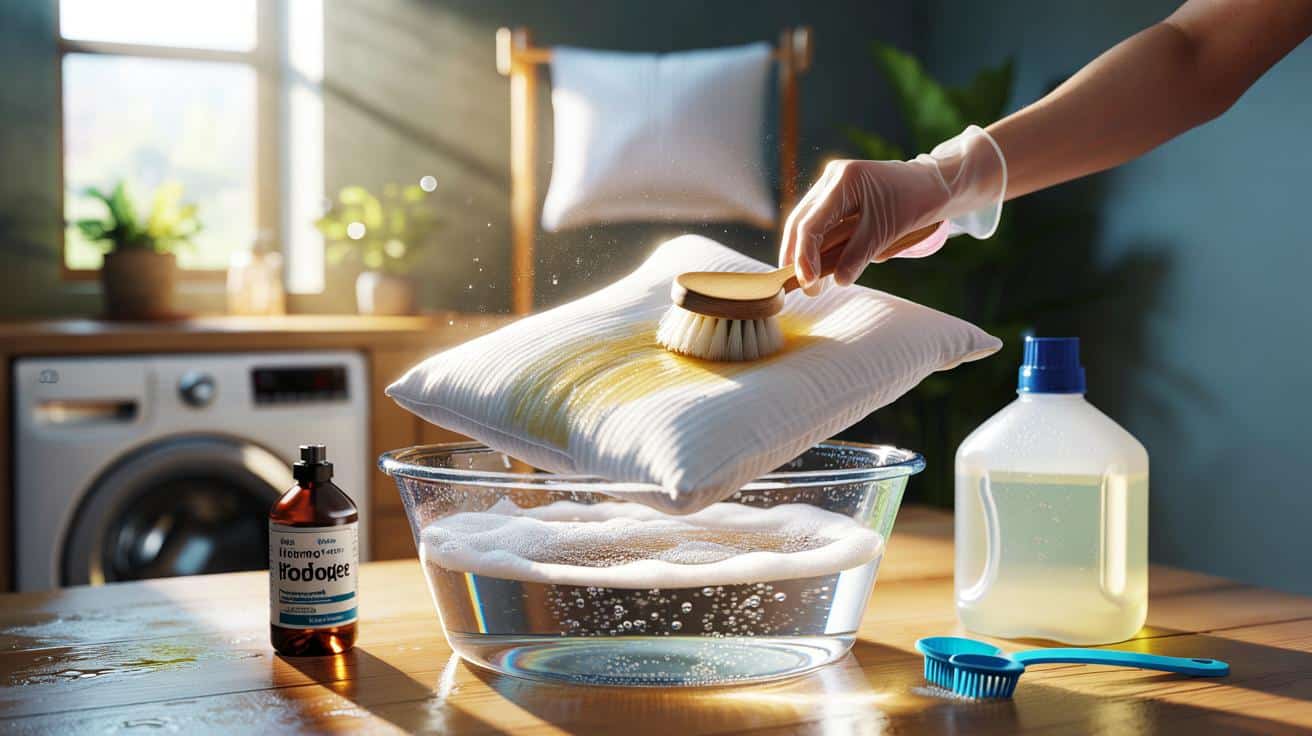 Tu madre tenía razón: 2 ingredientes baratos dejan las fundas de almohada blancas en 15 minutos