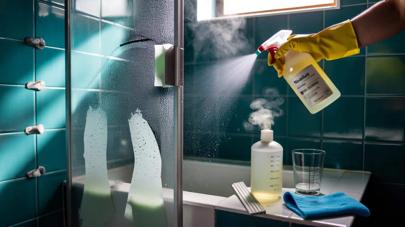 Tu mampara, brillante con vinagre caliente: ¿sin frotar y por 0,12€ en 12 minutos? pruébalo hoy