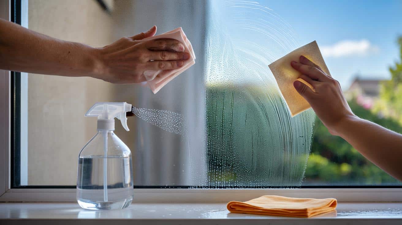 Tú puedes: el truco de 2 paños y 1 filtro de café para dejar los cristales sin marcas ni químicos