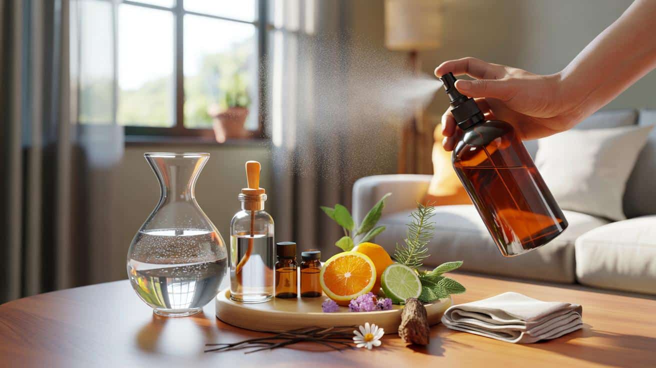 ¿Tu salón huele a químico? 7 pasos probados para un ambientador casero seguro que usa 4 ingredientes