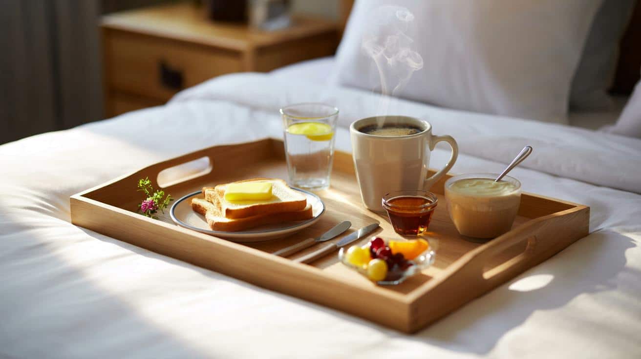 ¿Tú también desayunas a toda prisa? 7 pasos reales para montar una bandeja de hotel en casa hoy