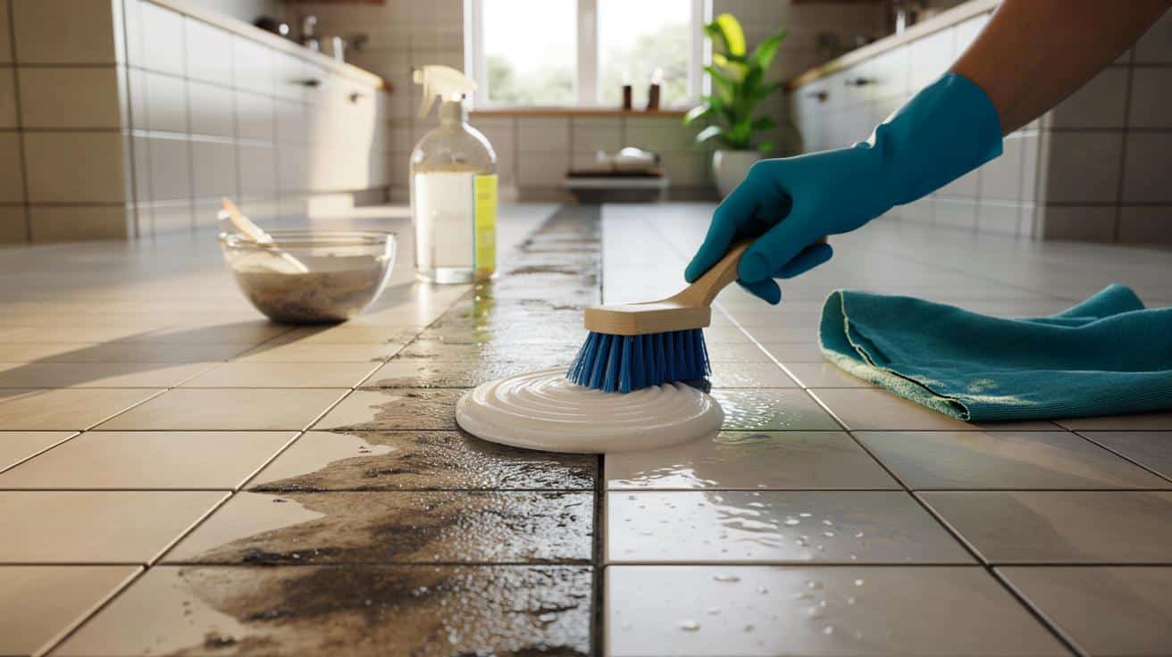 ¿Tus juntas del suelo están negras? 5 pasos aprobados por expertos para dejarlas como el primer día