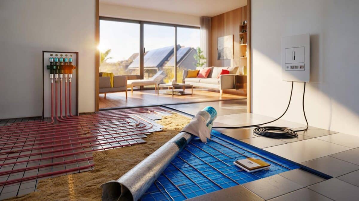 Vas a comprar obra nueva en 2025: ¿suelo radiante o esteras eléctricas que ya montan en edificio?